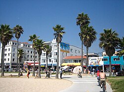 Beach_bikepath_in_the_Venice_Beach_park,_California